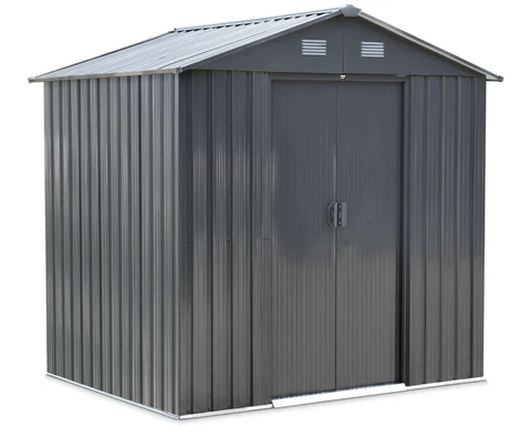 1,9 x 1,3 m — Cobertizo metálico para herramientas Helsinki antracita