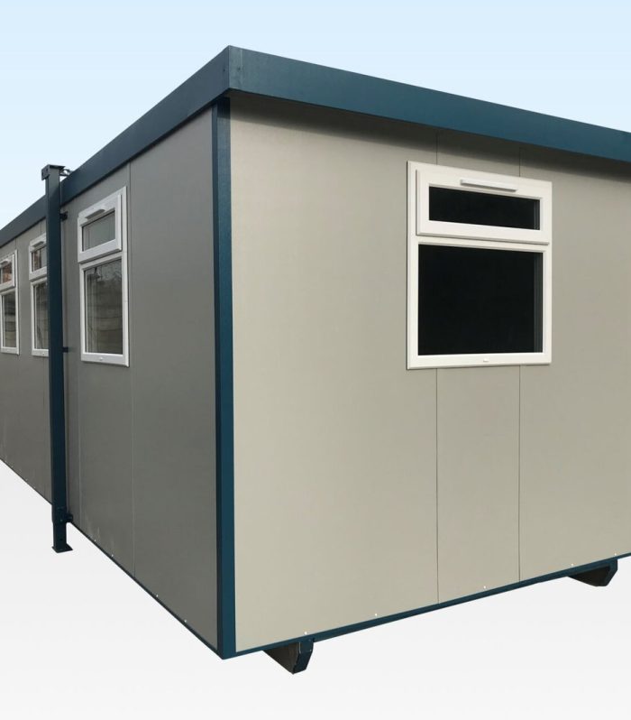 Cabina de Oficina Jackleg 40' x 10' – Módulo Prefabricado