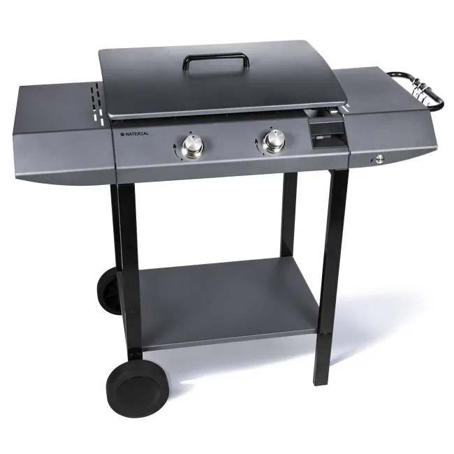 Plancha de gas Murcia de 2 quemadores y 6 kw de potencia recomendado para menos de 6 personas