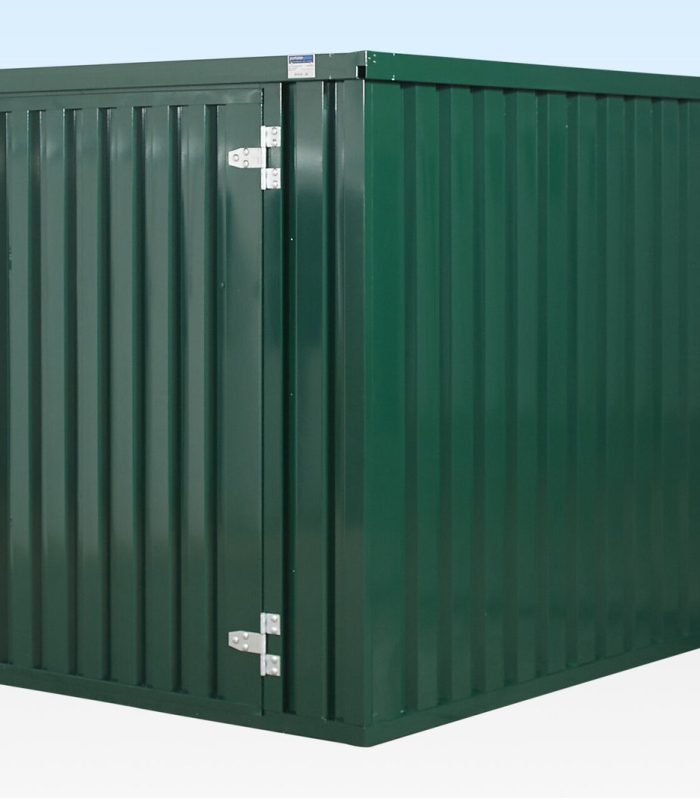 Depósito metálico de almacenamiento en empaque plano de 3 m x 2,1 m