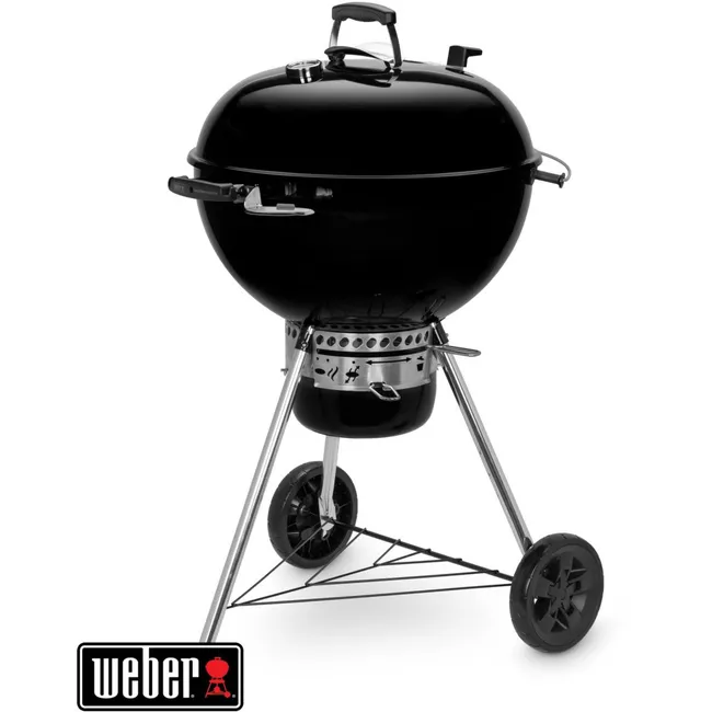Weber Master Touch Barbacoa a Carbone con Coperchio y ruedas (65 x 72 x 107 cm)