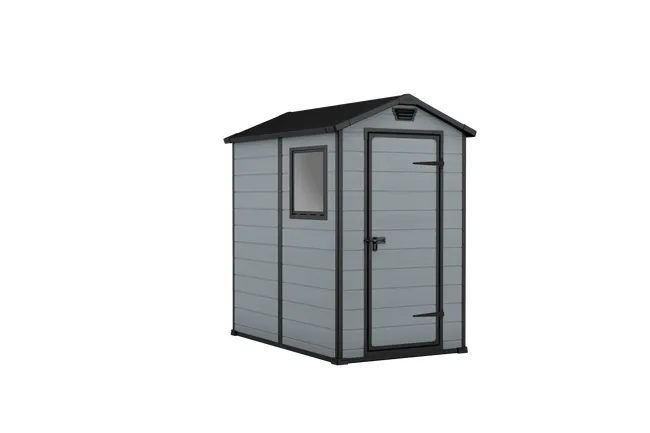 Caseta de resina Manor 4X6 de 130x192x198 cm y 2.2 m2