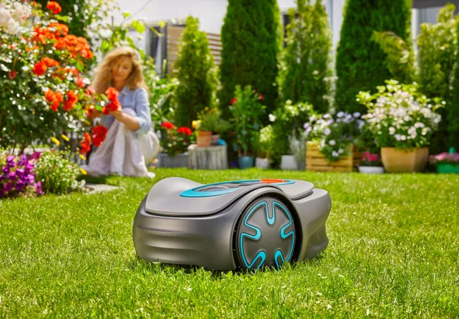 Robot cortacésped GARDENA Sileno Minimo de 450 a 450 m2