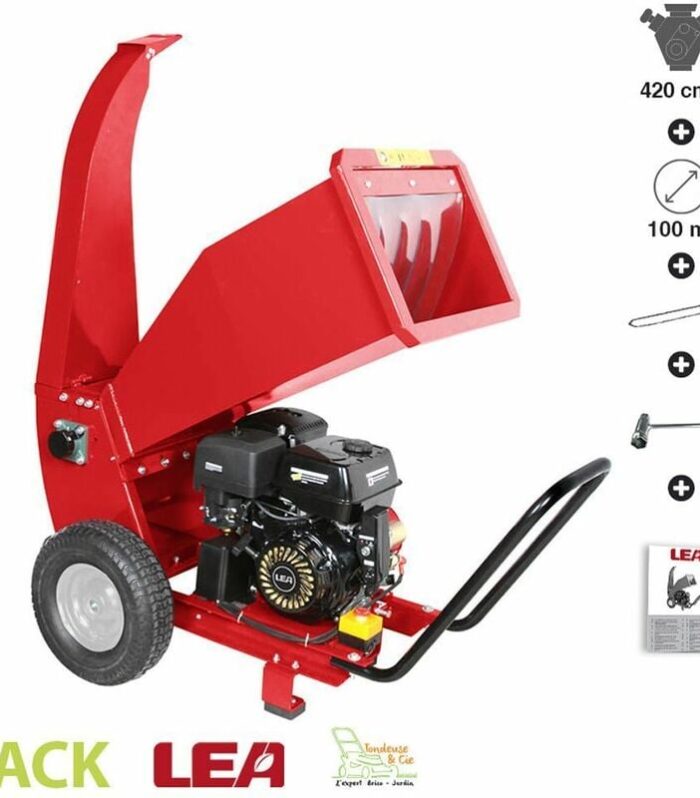 Trituradora trituradora 100 mm Potente motor de 15 HP LE56420-100 LEA