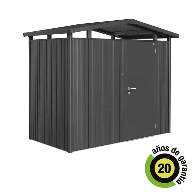 Capannone metallico panoramico de 273x227x158 cm y 4,31 mq