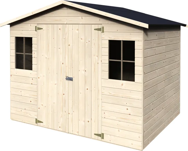 Pensilina en madera Kluane 2 65X2 02M Superficie utile 4 32M2