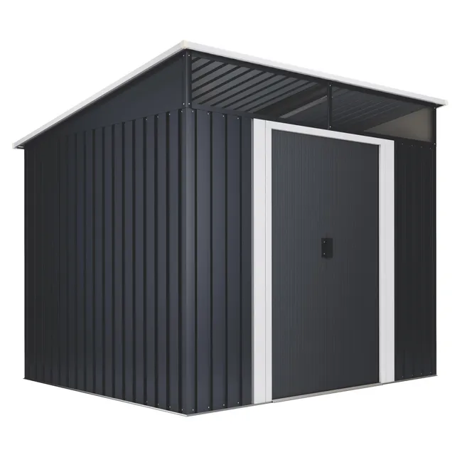 Capannone metallico Advanced Flat de 238x203x193 cm y 4,6 m2