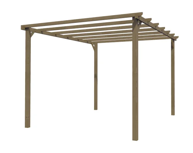 Pérgola en madera Tangeri 3X4M