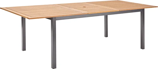 Mesa en aluminio Naterial Oris Butterfly 180 240 cm