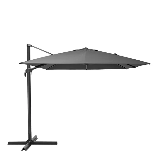 Parasol de jardín Aura 290x390x275 cm Materiale Antracita