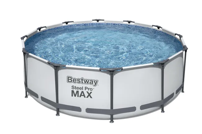 Piscina con struttura Bestway 366x100 cm Steel Pro Max 56418