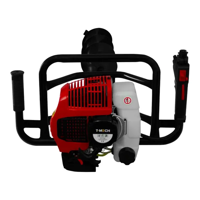 Trapano de terra a coclea con trapano a motor para escavatore a spirale a 3 punte para motor de scavo