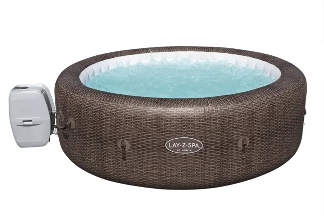 Spa gonfiabile de exterior BESTWAY che misura 216x71x216 cm con 6 posti