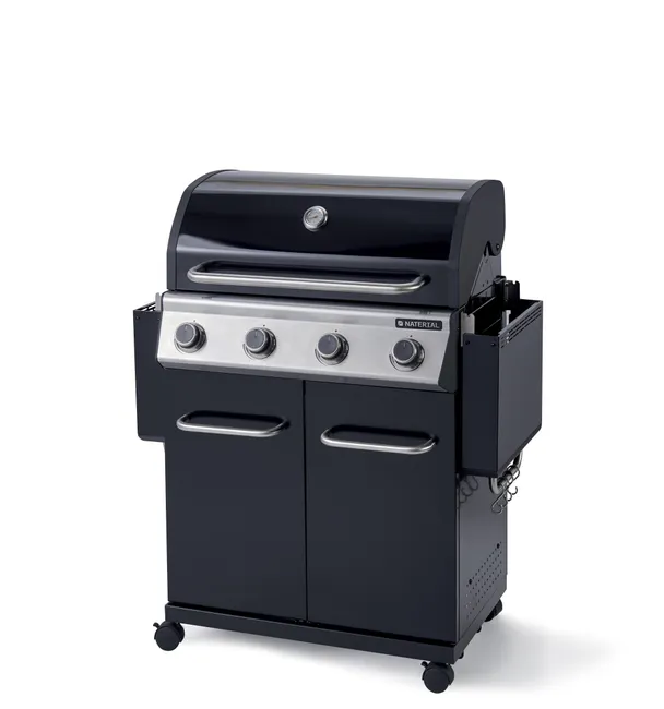 Barbacoa a gas Kenton NATERIAL con 4 fuochi y potencia 14 kW