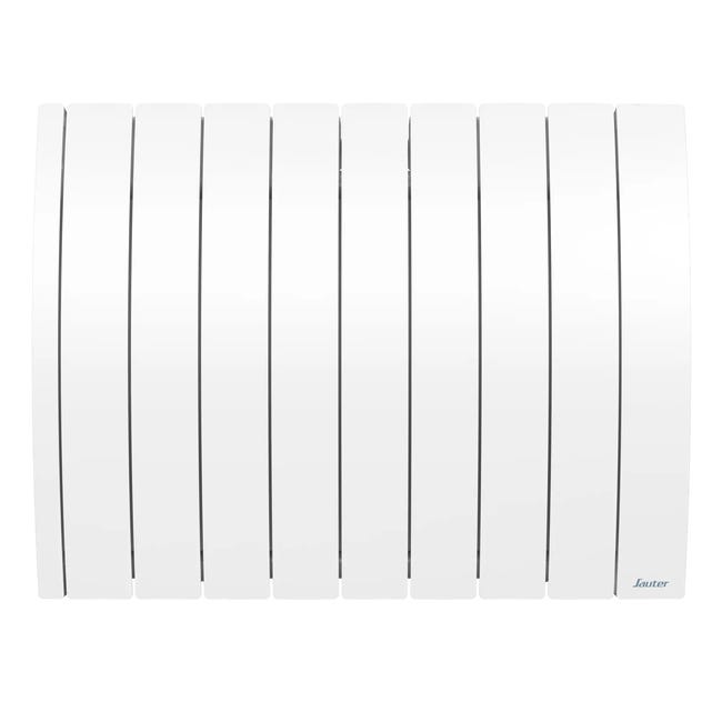 Radiador eléctrico conectado a fluido inerziale 1500W SAUTER Ipala orizzontale