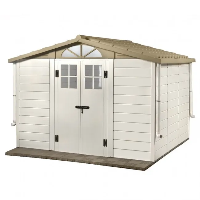 Capanno attrezzi de jardín TUSCANY EVO 280 2 ante 309x261xh.225 cm