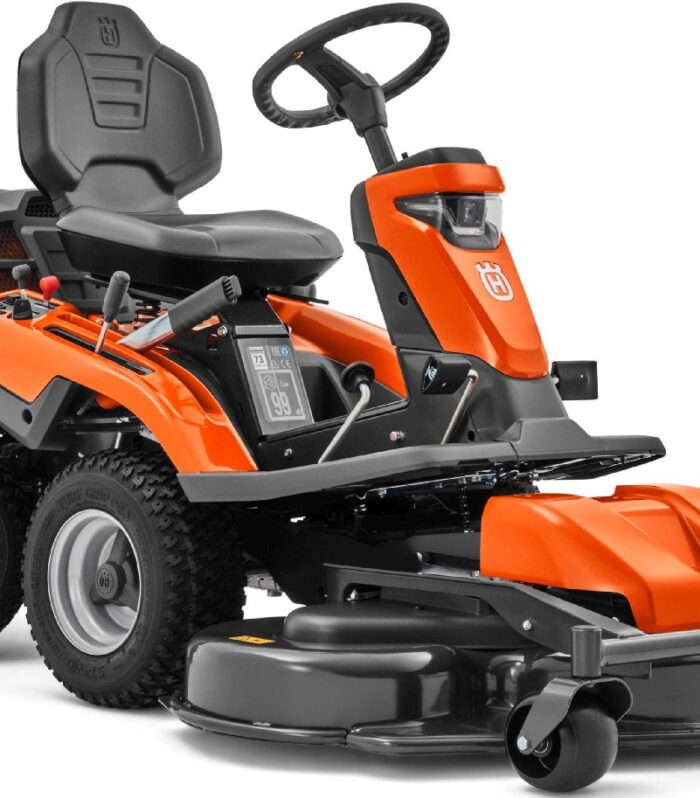 Cortacésped frontale profesional a quattro ruedas Husqvarna R 320X AWD - dispositivo base senza cortacésped - modelo 2022