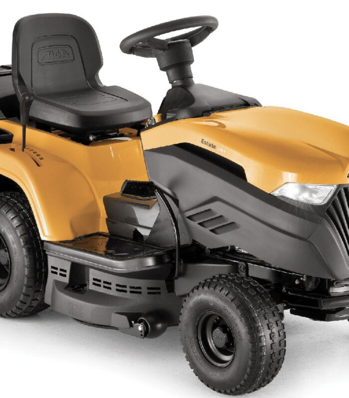 Tractor cortacésped cortacésped Stiga Estate 2084 con kit mulching
