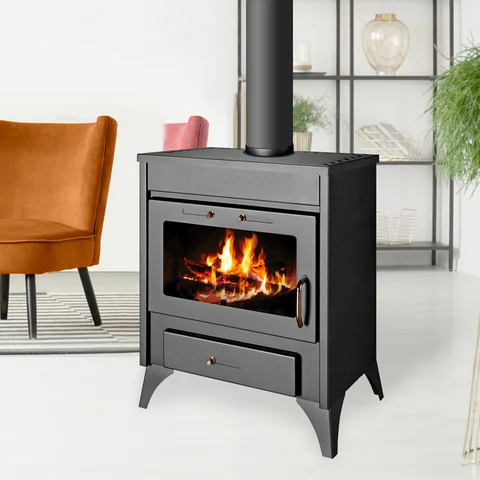 Estufa a leña BELLEZA RAY MAX 21 KW