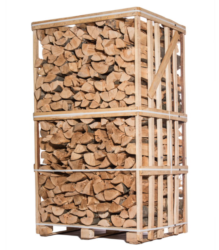 Leña – 45 cm – Mezcla de maderas duras (2 m3)