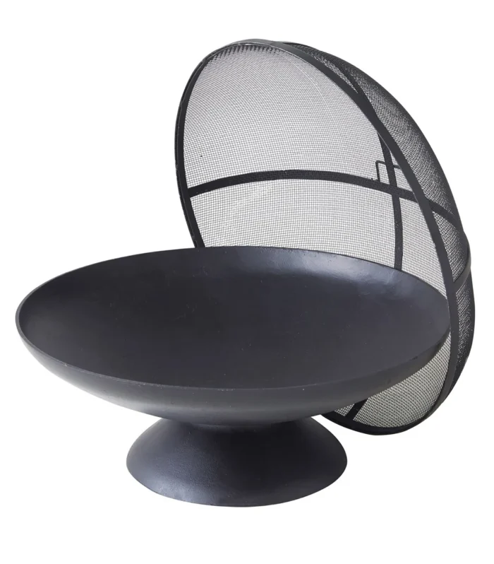 Braciere en ghisa abbinato alla campana de jardín Cook'en