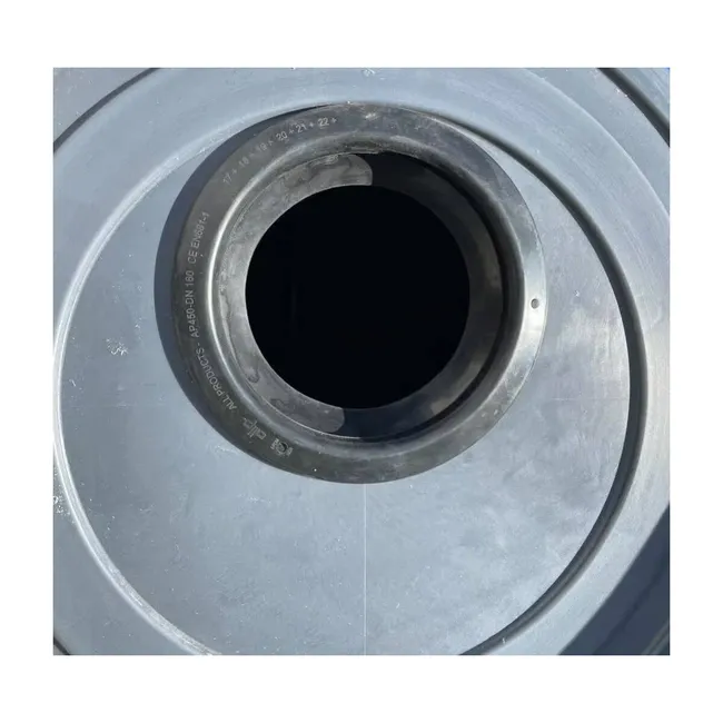 Passaggio a muro en gomma DN50