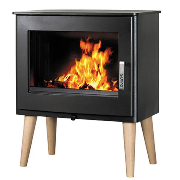 Estufa a leña en ghisa SUPRA Udo de 9 kW