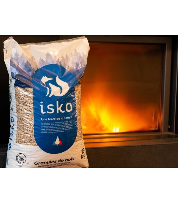 Pellet de madera ISKO - Pallet de 65 sacchi 975kg