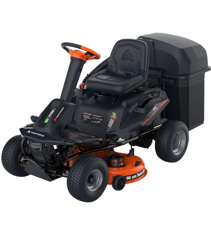 Cortadora de césped con asiento a batería Yard Force ProRider E559 de 56 V