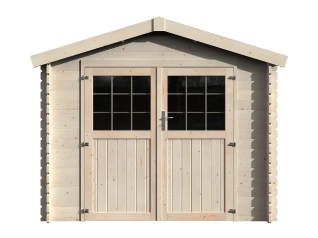 Caseta de madera Kabeo Axess de 283.8x228.5x273 cm y 7.88 m2