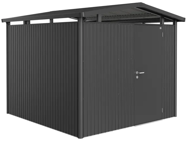 Caseta de metal Panorama de 273x227x278 cm y 7.59 m2