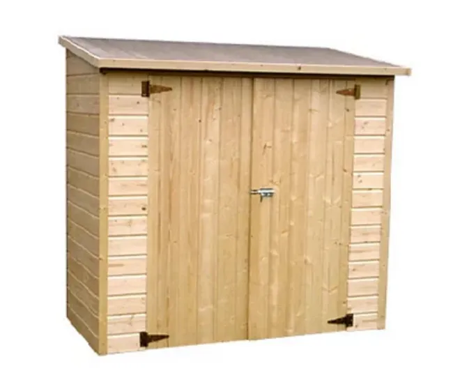 Caseta de madera Albecove de 182x91 cm y 1.66 m2