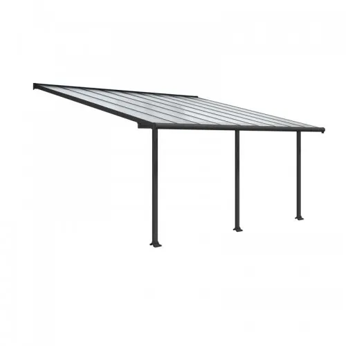 Pérgola adosada Olympia 546x294 blanco Ver detalles del producto