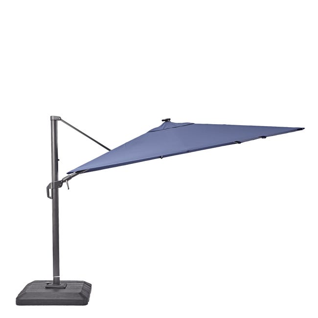Cappello de sole Naterial Sonora Led Blu Scuro 290X290Cm